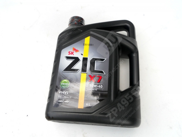 : 172607 0011903   ZIC X7 10W40 DIESEL  6 astrahan.zp495.ru